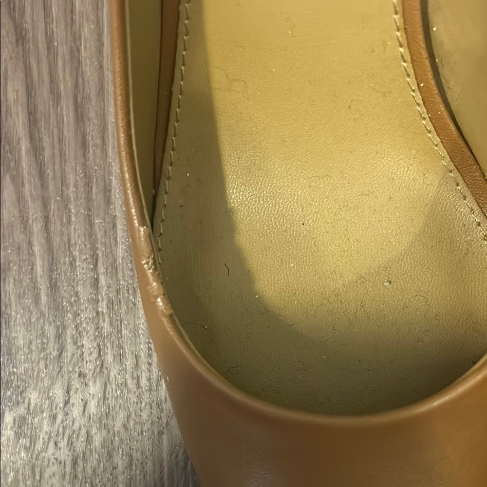 Tan Pointed Toe Heels - Picture 4 of 7